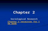 Chapter 2 Sociological Research Chapter 2 resources for the book Chapter 2 resources for the book.