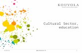 Www.kouvola.fi1 21.9.2015 Cultural Sector, education.