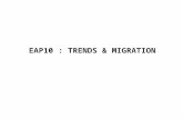 EAP10 : TRENDS & MIGRATION. Water shortages and flash floods hit the UK.