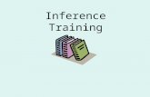 Inference Training. Inference! What’s that? Inference: a subjective process where the reader determines what the author is suggesting, using background.
