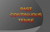 We use the past continuous to describe an interrupted activity which continued for a period in the past and to talk about things happening for a continuous.