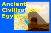 Ancient Civilizations: Egypt. Geography & Environment