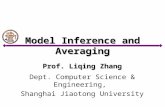 Model Inference and Averaging Prof. Liqing Zhang Dept. Computer Science & Engineering, Shanghai Jiaotong University.