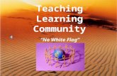 Teaching Learning Community “No White Flag”. Teaching Learning Community, Brenda Almonte Ninth Grade Statistics One of the Interventions Compassionate,