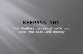How KeePass password safe can save you time and energy.
