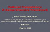 Cultural Competency: A Comprehensive Framework J. Emilio Carrillo, M.D., M.P.H. VP Community Health, NewYork-Presbyterian Hospital Associate Professor.