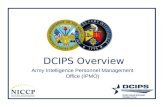 DCIPS Overview Army Intelligence Personnel Management Office (IPMO)