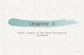 1 Chapter 3 Block Ciphers & The Data Encryption Standard.