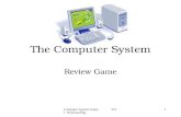 Computer System Game 6511 Keyboarding 1 The Computer System Review Game.