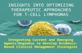 INSIGHTS INTO OPTIMIZING THERAPEUTIC APPROACHES FOR T-CELL LYMPHOMAS Integrating Current and Emerging Agents/Regimens to Develop Evidence- Based Clinical.