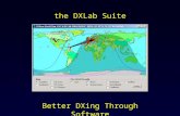 The DXLab Suite Better DXing Through Software. the DXLab Suite Eight free applications that run individually but when run simultaneously sense each other’s.