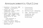 Announcements/Outline Handout: Fluoview 300 manual (contents) Start up your computers for a Java Tutorial today. Paper for discussion next time: Robb and.