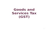 Goods and Services Tax (GST) 1. Content of presentation Background of GST Salient features of GST GST status update Inter-State GST Place of Supply Revenue