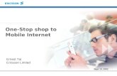 Ernest Tai Ericsson Limited Sept 10, 2002 One-Stop shop to Mobile Internet.