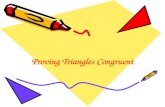 Proving Triangles Congruent. The Congruence Postulates  SSS correspondence  ASA correspondence  SAS correspondence  AAS correspondence  SSA correspondence.