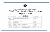 CD FY09 Tactical Plan Status FY09 Tactical Plan Status Report for GRID Eileen Berman, Gabriele Garzoglio, Philippe Canal, Burt Holzman, Andrew Baranowski,