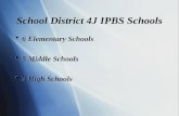 School District 4J IPBS Schools  6 Elementary Schools  5 Middle Schools  3 High Schools  6 Elementary Schools  5 Middle Schools  3 High Schools.