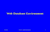 9/5/2012ISC329 Isabelle Bichindaritz1 Web Database Environment.