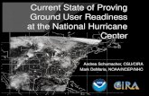 Current State of Proving Ground User Readiness at the National Hurricane Center Andrea Schumacher, CSU/CIRA Mark DeMaria, NOAA/NCEP/NHC.