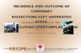 INCIDENCE AND OUTCOME OF CORONARY DISSECTIONS LEFT UNTREATED AFTER DRUG-ELUTING STENT IMPLANTATION RECIPE (Real-world Eluting-stent Comparative Italian.