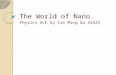 The World of Nano. Physics ACE by Sin Ming Da 4S425.
