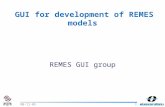 108-11-05 GUI for development of REMES models REMES GUI group