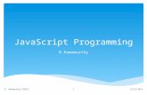 JavaScript Programming B.Ramamurthy 6/113/2014B. Ramamurthy CSE6511.