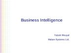 Business Intelligence Yatzek Mouyal Malam Systems Ltd.