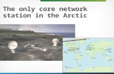 The only core network station in the Arctic Photo: Rambøll.