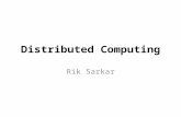 Distributed Computing Rik Sarkar. Distributed Computing Old style: Use a computer for computation.