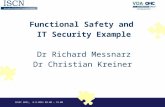 ISSSC 2015, 8.9.2015 09.00 – 12.00 Functional Safety and IT Security Example Dr Richard Messnarz Dr Christian Kreiner