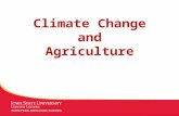 MANAGING Tough Times Climate Change and Agriculture.
