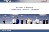 Welcome to Hellmann Good morning Esteemed Customer!!! We Are Hellmann.