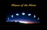 Phases of the Moon. The moon revolves around the Earth and rotates on its axis approximately every 29.5 days.