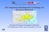 1 ASEM Symposium Eurasia Transport &Logistics Network 9-11 September 2015, Seoul, Republic of Korea GTI regional development strategy for Eurasia Network.