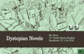 Dystopian Novels Mr. Deitz 11 th Grade Honors English Standards: CC.1.3.9-10.H.