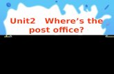 Unit 2 Where’s the post office? 桥下三中 唐秀月 Unit2 Where’s the post office?