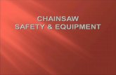 Disclaimer  Personal Background  Safety Equipment  Chainsaw Safety  Equipment  Maintenance.