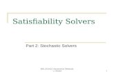 600.325/425 Declarative Methods - J. Eisner1 Satisfiability Solvers Part 2: Stochastic Solvers.