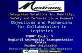 Integrated Solutions for Mobility, Safety and Infrastructure Renewal USDOT Region V Regional University Transportation Center Purdue University .