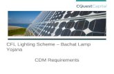 CFL Lighting Scheme – Bachat Lamp Yojana CDM Requirements.