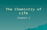 The Chemistry of Life Chapter 2. 2-1 Element  Substance that cannot be broken down into simpler substances  91 occur naturally –#1-92 found naturally;