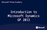 Introduction to Microsoft Dynamics GP 2013. Kevin Schimke | Project Manager – LeX Business Productivity Team.
