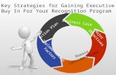 Key Strategies for Gaining Executive Buy In For Your Recognition Program Action Plan Business Case Implementation Factors Reward Considerations Major Objectives.