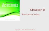 Chapter 8 Business Cycles Copyright © 2016 Pearson Canada Inc.