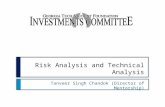 Risk Analysis and Technical Analysis Tanveer Singh Chandok (Director of Mentorship)