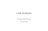 Link Analysis Hongning Wang CS@UVa. Structured v.s. unstructured data Our claim before – IR v.s. DB = unstructured data v.s. structured data As a result,