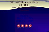 VA Health Care Data at the Austin Automation Center Paul G. Barnett, PhD April 4, 2003.