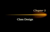 Chapter 5 Class Design. The Deliverables of the Class Design Process Class diagrams are further refined in this phase of development Object diagrams are.