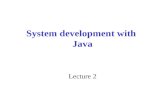System development with Java Lecture 2. Rina Zviel-Girshin @ASC2 Errors A program can have three types of errors: Syntax and semantic errors – called.